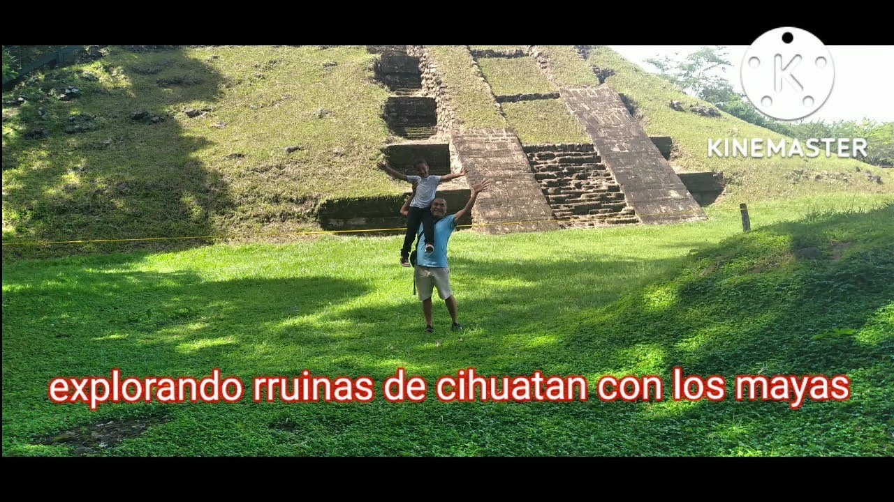 Explorando rruinas arqueologicas de cihuatan con los mayas - YouTube