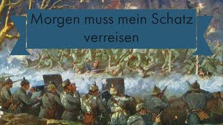 German Song: Morgen muss mein Schatz verreisen (With English Lyrics)