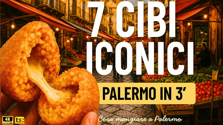 7 StreetFood di Palermo in 3′ | Cosa a Mangiare a Palermo! #streetfood