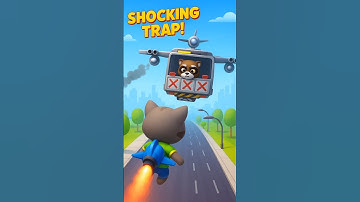 🤣Talking Tom Gold Run FUNNY FAILS! #shorts