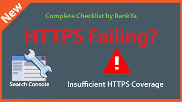 How to Fix Insufficient HTTPS Coverage on Your Site