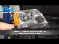 How to Replace Headlight Set 2005-15 Nissan Xterra