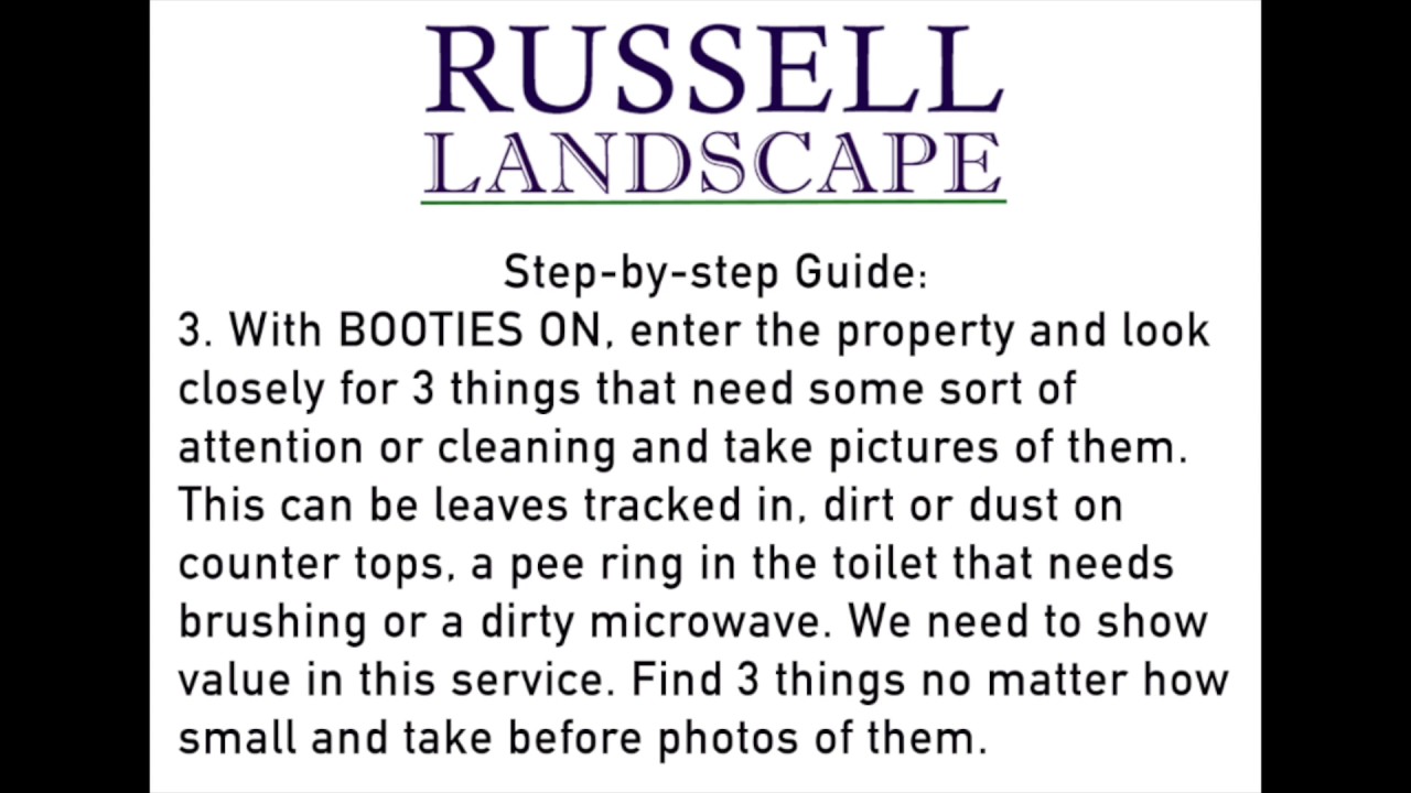 Fluff and Buff Training Video - Russell Landscape