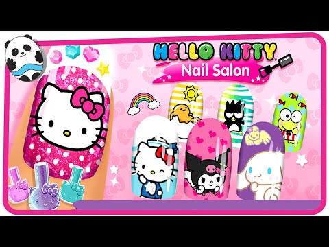 Jogo Hello Kitty Nail Salon no Jogos 360