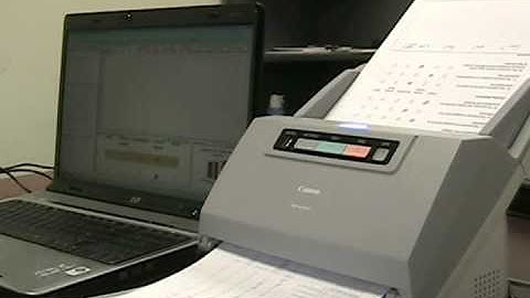 Scanning and Analyzing Course Evaluations with Remark Office OMR and a Canon DR-M160 Scanner