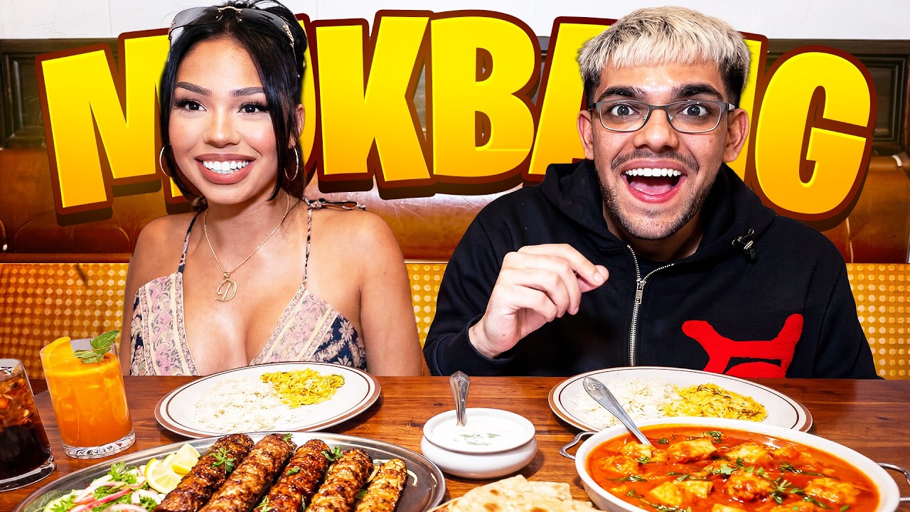 N3on & Dess Indian Mukbang!