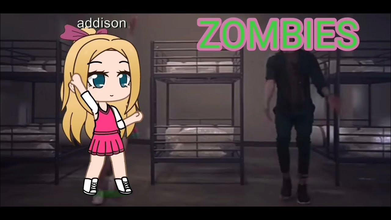 ZOMBIES 1, 2 , 3 ADDISON 💚💜💙(GACHA CLUB) CRISTINA GAMES YouTube