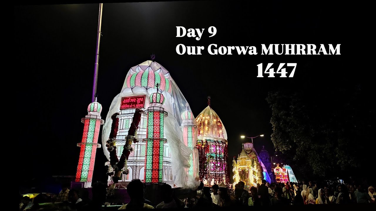 2025 OUR GORWA MUHRRAM | Tiger Group | Ekra group | Chand 9 | Pitni 9 #moinkvlog