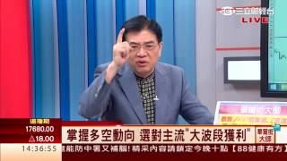 張大文-0615 運用大戶籌碼 關鍵轉折重押出手∣華爾街大師∣三立財經台CH88