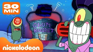 Мультшоу Губка Боб 30 МИНУТ в Чам Бакет Nickelodeon Cyrillic