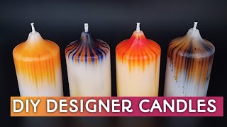 HOW TO MAKE SPECTRAL CANDLE | DIY CANDLE MAKING| HOW TO MAKE DESIGNER CANDLE