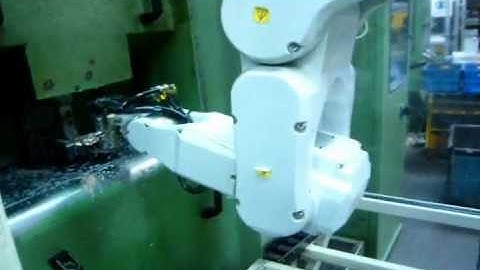 Robotic Loading & Unloading of a Machine Tool