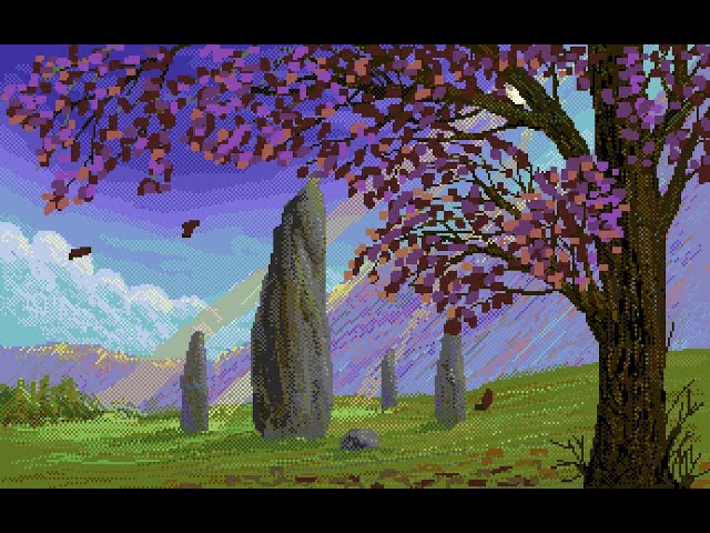 Pin by Lily on Paint work  Pixel art landscape, Pixel art