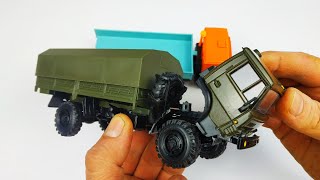 Камаз 4326 и 5320 модели грузовиков 1/43 Элекон. Распаковка и обзор. Про машинки.