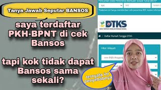 SAYA TERDAFTAR PKH-BPNT TAPI TIDAK DAPAT BANSOS? screenshot 5