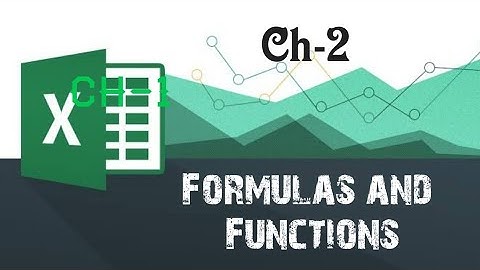 Formulas and functions Class 7