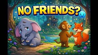 Elephant and Friends Story | Moral Story for Kids in Hindi | Kids Animation