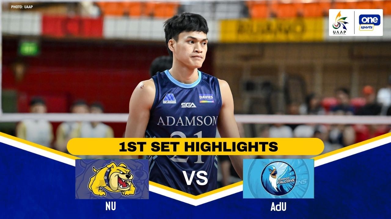 NU vs AdU | SET 1 HIGHLIGHTS | UAAP SEASON 88 MEN’S VOLLEYBALL ROUND 2 ...