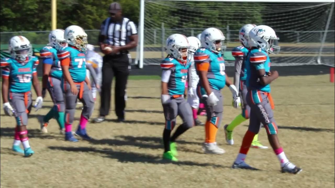 8U MAC DOLPHINS vs Mint Hill Chargers YouTube