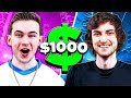 Challenging Rocket League Streamers for $1000