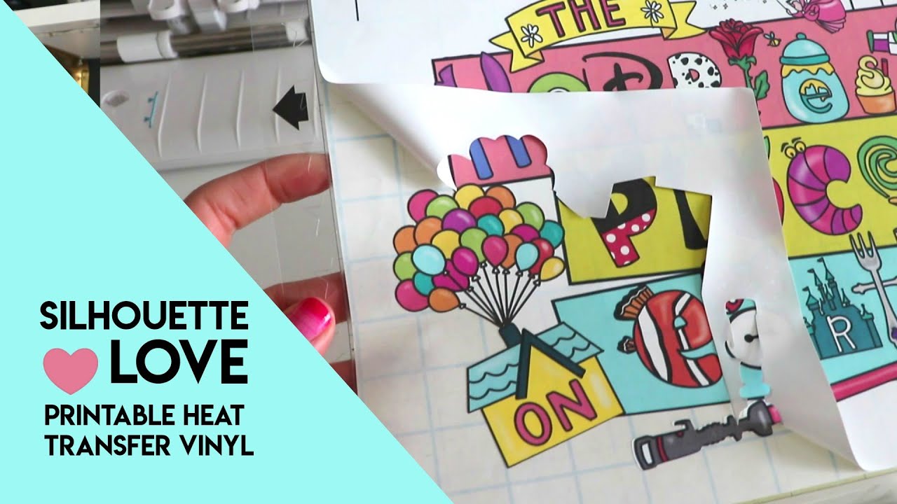 How to Layer Glitter Heat Transfer Vinyl with Silhouette (V4 Tutorial) -  Silhouette School