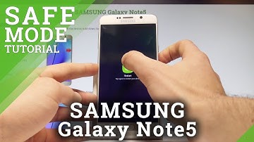 Safe Mode SAMSUNG Galaxy Note5 - Enter & Exit Safe Mode