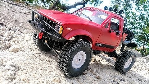 This Cheap RC Crawler Is a TON OF FUN! WPL 1/16 Mini Semi Truck Hercules