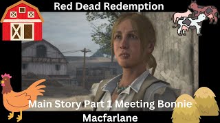 Red Dead Redemption Main Story Part 1 Meeting Bonnie Macfarlane (PS5)
