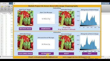 Reversible Data Hiding Using Matlab Code