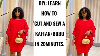 How To Cut and Sew a KAFTAN/BUBU Gown. screenshot 4