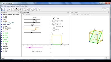 How to Draw Cube with Geogebra (Free)