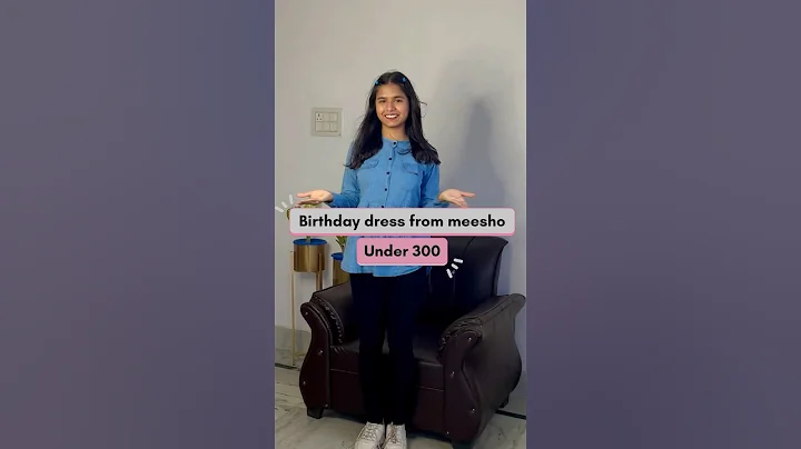 #meeshofinds Birthday dresses under 300 #shorts #meesho #meeshohaul #whatiorderedvswhatigot #review