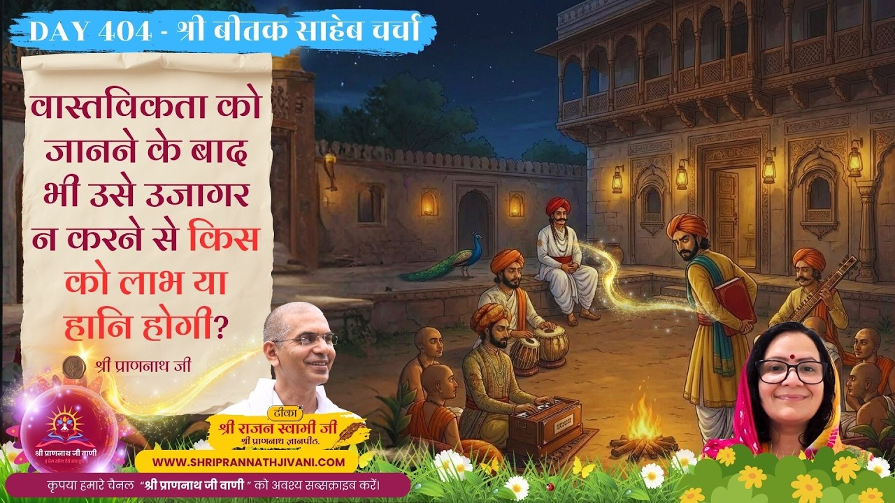🚩 Day 404 - वास्तविकता को जानने के बाद भी उसे उजागर न करने से किस को लाभ या हानि होगी? #Soniaji