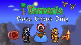 Can I Complete Terraria Using Boss Drops Only? Part 1