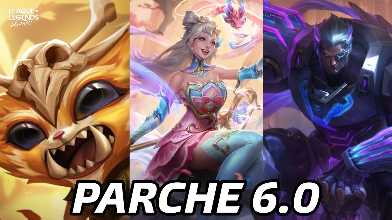 PARCHE 6.0 DE WILD RIFT: NUEVAS SKINS BORDADO CELESTIAL, AÑO NUEVO ...