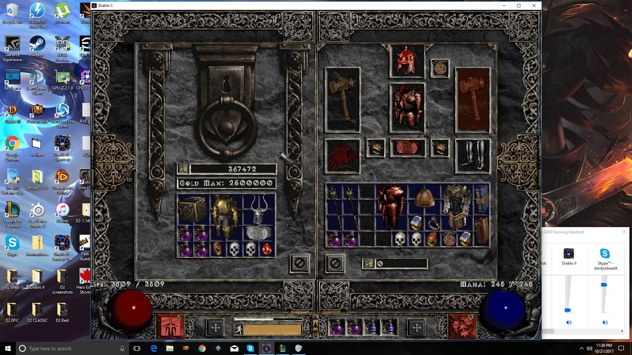 Diablo 2 HC Classic WW Barb YouTube