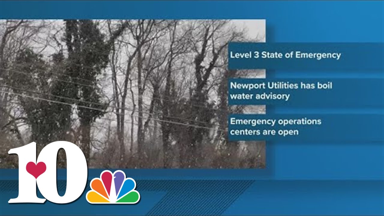 TEMA: Level 3 State of Emergency, Newport has  boil water advisory