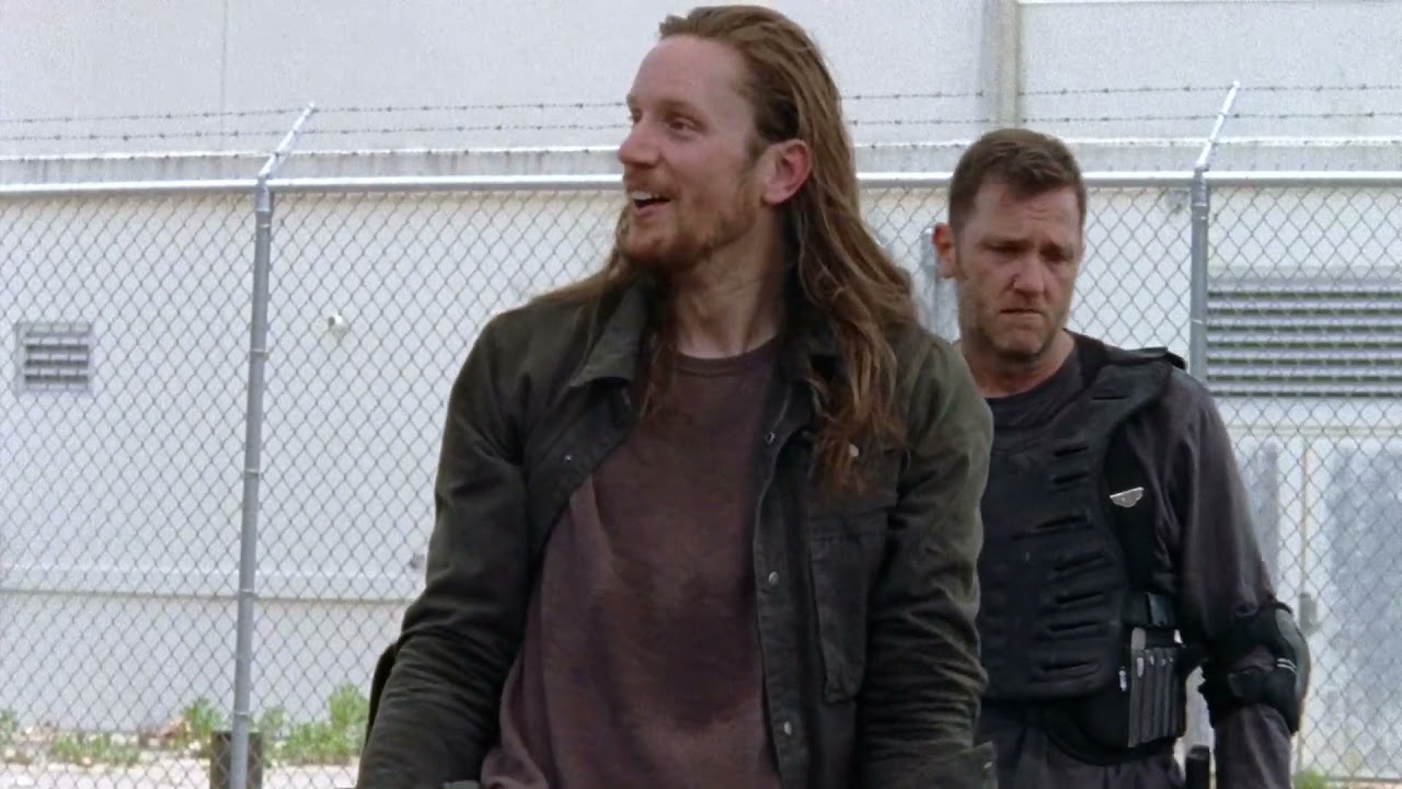 The Walking Dead S7E2 - Richard vs Jared