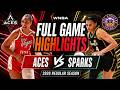 Las Vegas Aces vs Los Angeles Sparks Full Game Highlights - June 2, 2026 WNBA Regular Season