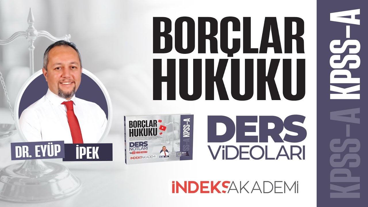 30 -2026-Borçlar Hukuku-Sebepsiz Zenginleşme İade  ve Zaman Aşımı, İfanın Tarafları - Dr. Eyüp İPEK