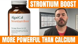Algaecal Strontium Boost Review - More Potent Than Calcium For Your Bones - Osteoperosis