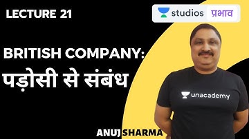 L21: British Policies: Relation with Neighbors | Complete Spectrum in 50 Hours | UPSC CSE - Hindi