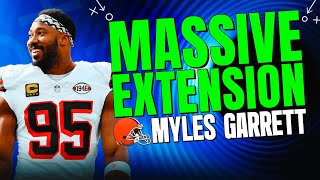 What the Myles Garrett Extension Means for the Browns No.2 Pick | PFF