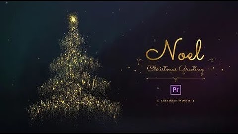 Happy New Year 2020 Greetins video  Template for Premiere Pro free