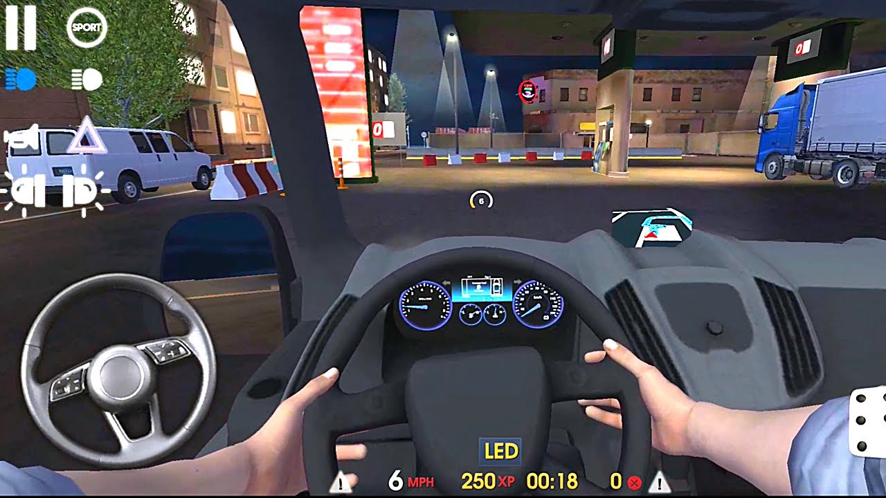 Drive Cargo Van ! Driving School Sim - 2020 | Android Gameplay