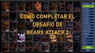 Como pasar el desafio de Bears Attack 2 UCN