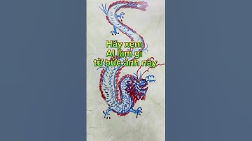Hãy xem AI làm gì từ bức ảnh này #DragonTransformation #MythicalDance #RồngBiếnHình #tanthivo