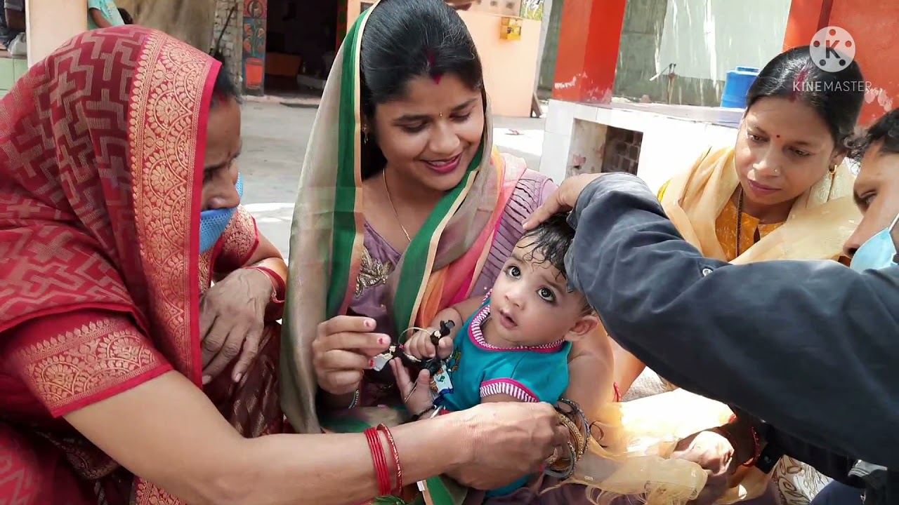 mundan ceremony in lockdown 2021|| family vlog||cute baby||9 month baby|| sujata bhasker vlog