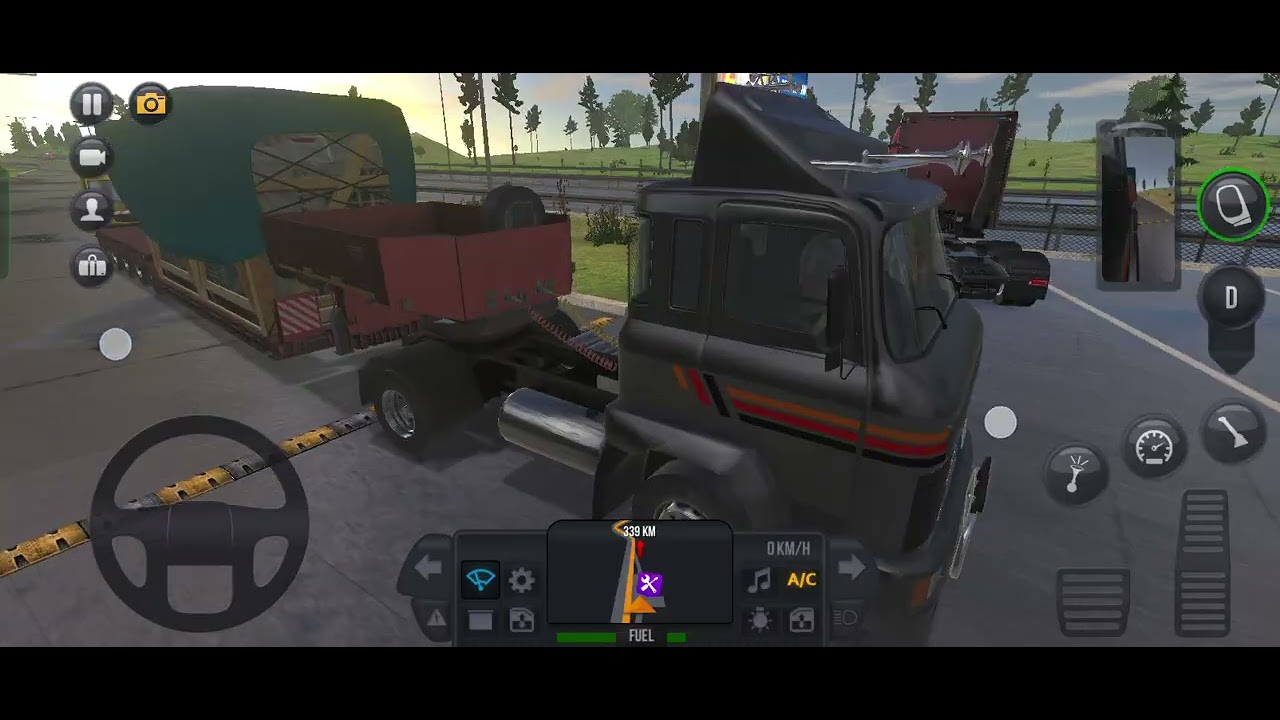 Dangerous Rain Drive with Heavy Load 🚛🌧️ | Follow Van Escort | Spark Gaming🎮