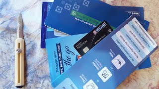 HDFC MAX Savings Account Welcome Kit Unboxing - Debit Card/Passbook/Cheque Book